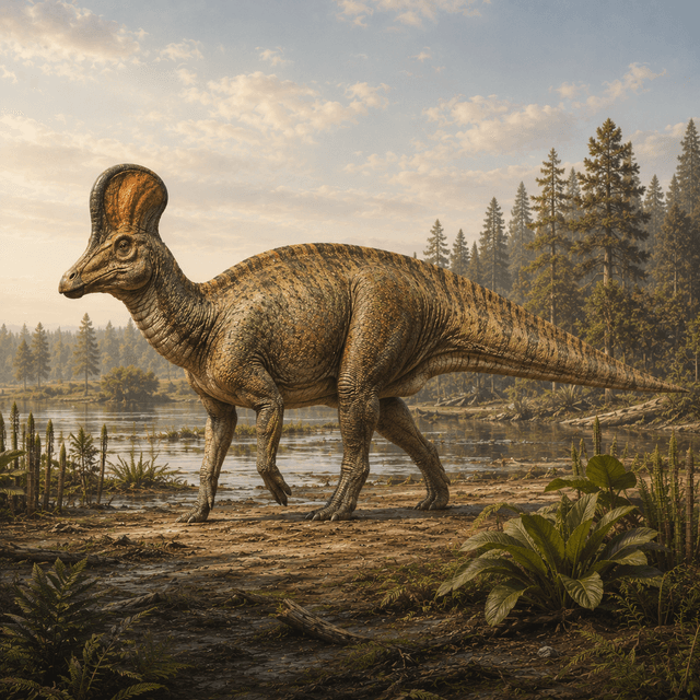 Corythosaurus reconstruction