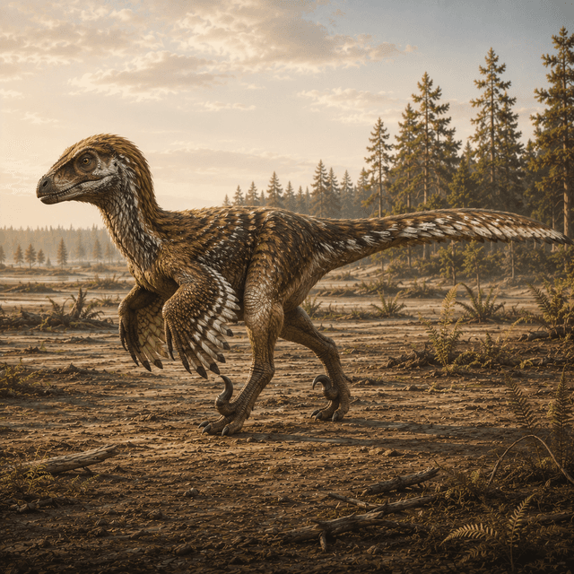 Deinonychus reconstruction