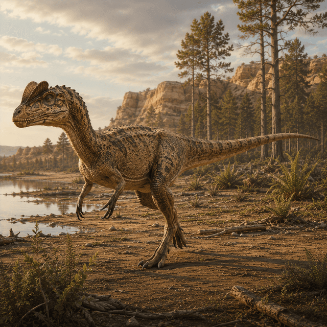 Dilophosaurus reconstruction