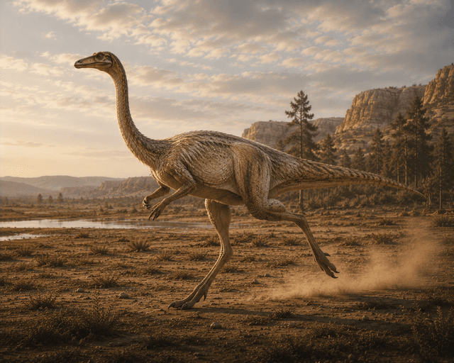 Gallimimus reconstruction