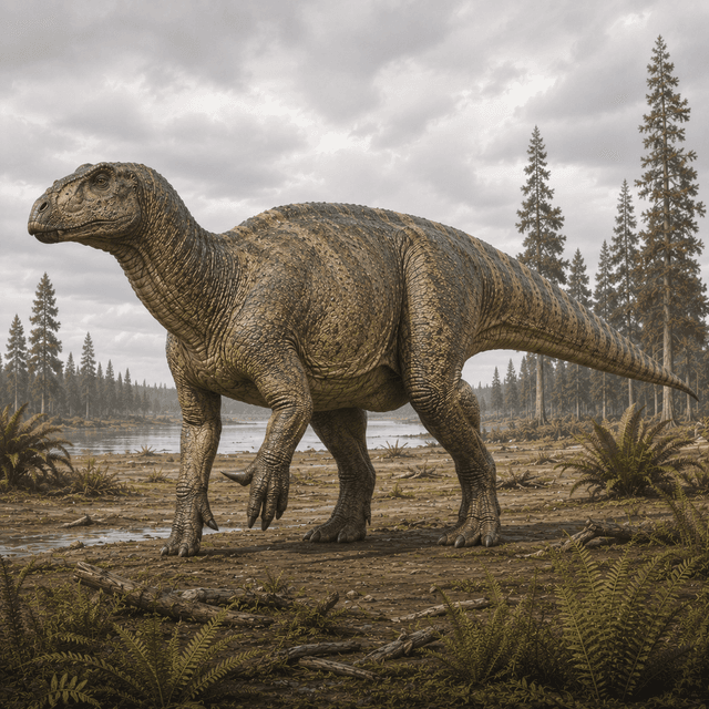 Iguanodon reconstruction
