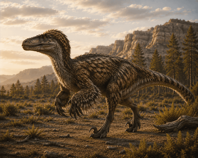 Utahraptor reconstruction