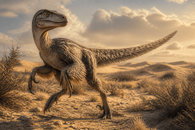 Velociraptor reconstruction